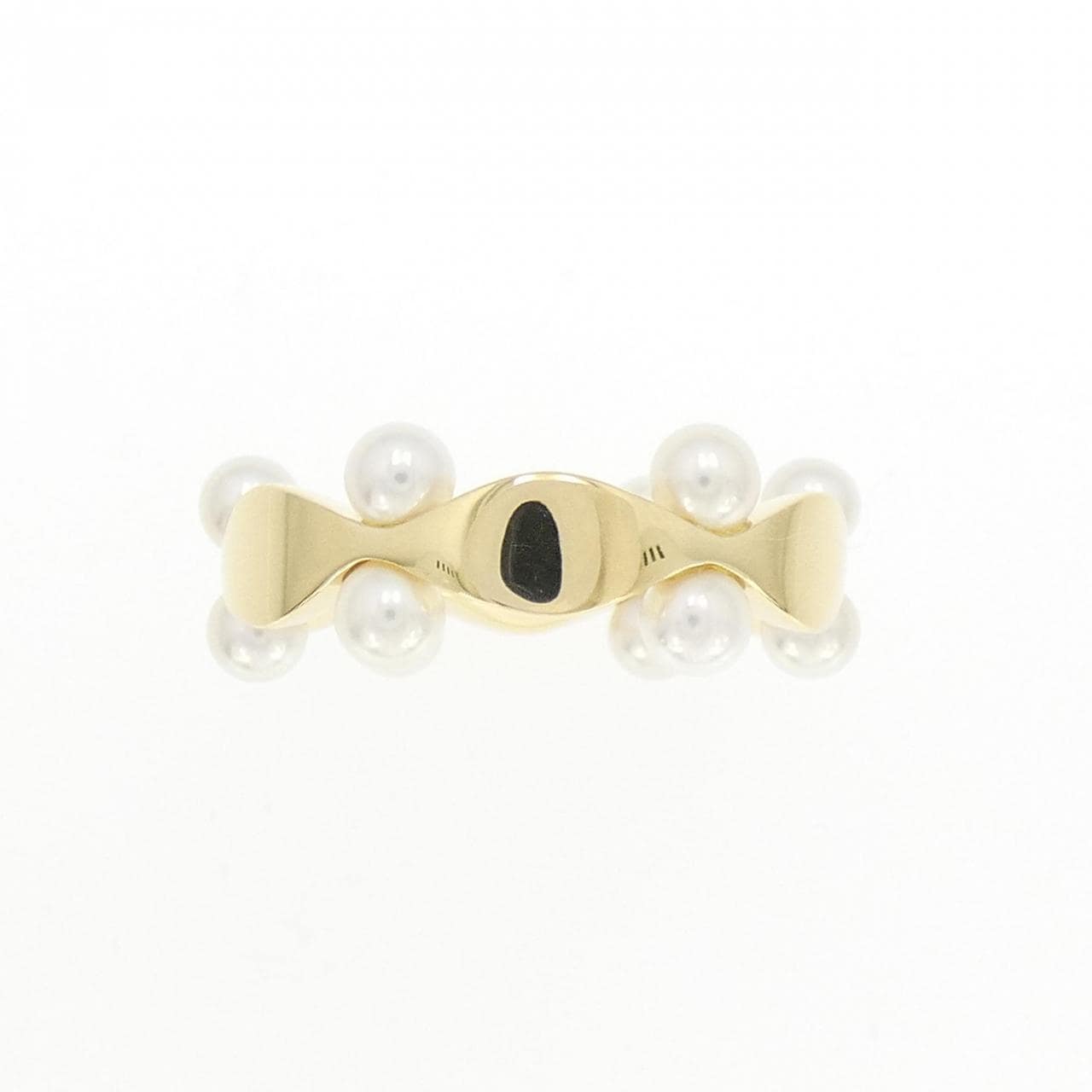 MIKIMOTO Akoya珍珠戒指