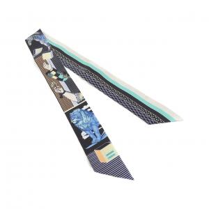 【未使用品】エルメス GRAND THEATRE NOUVEAU ツイリー 063761S スカーフ