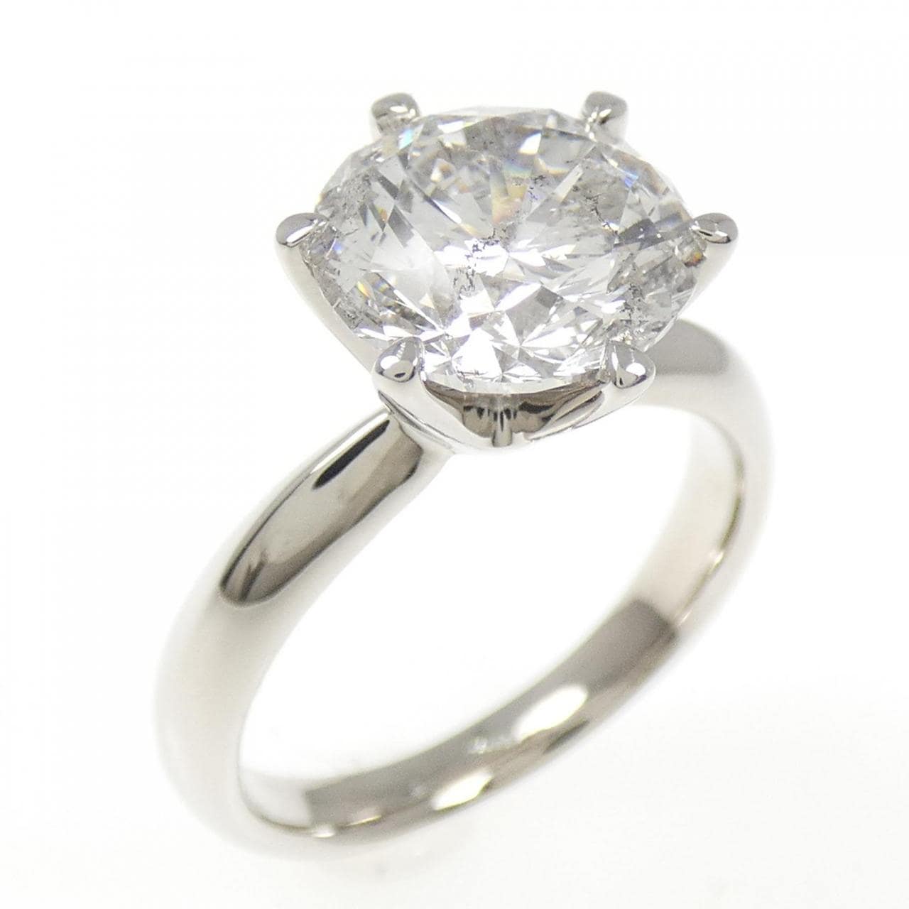 PT900 ダイヤモンド リング 3.098CT G I1 Good