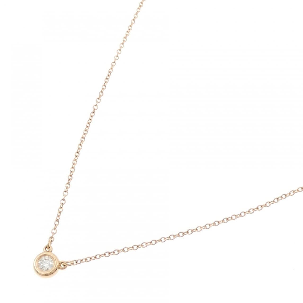 ティファニー バイザヤード ネックレス 0.10CT