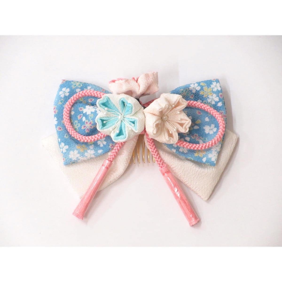 【新品】髪飾り　リボン