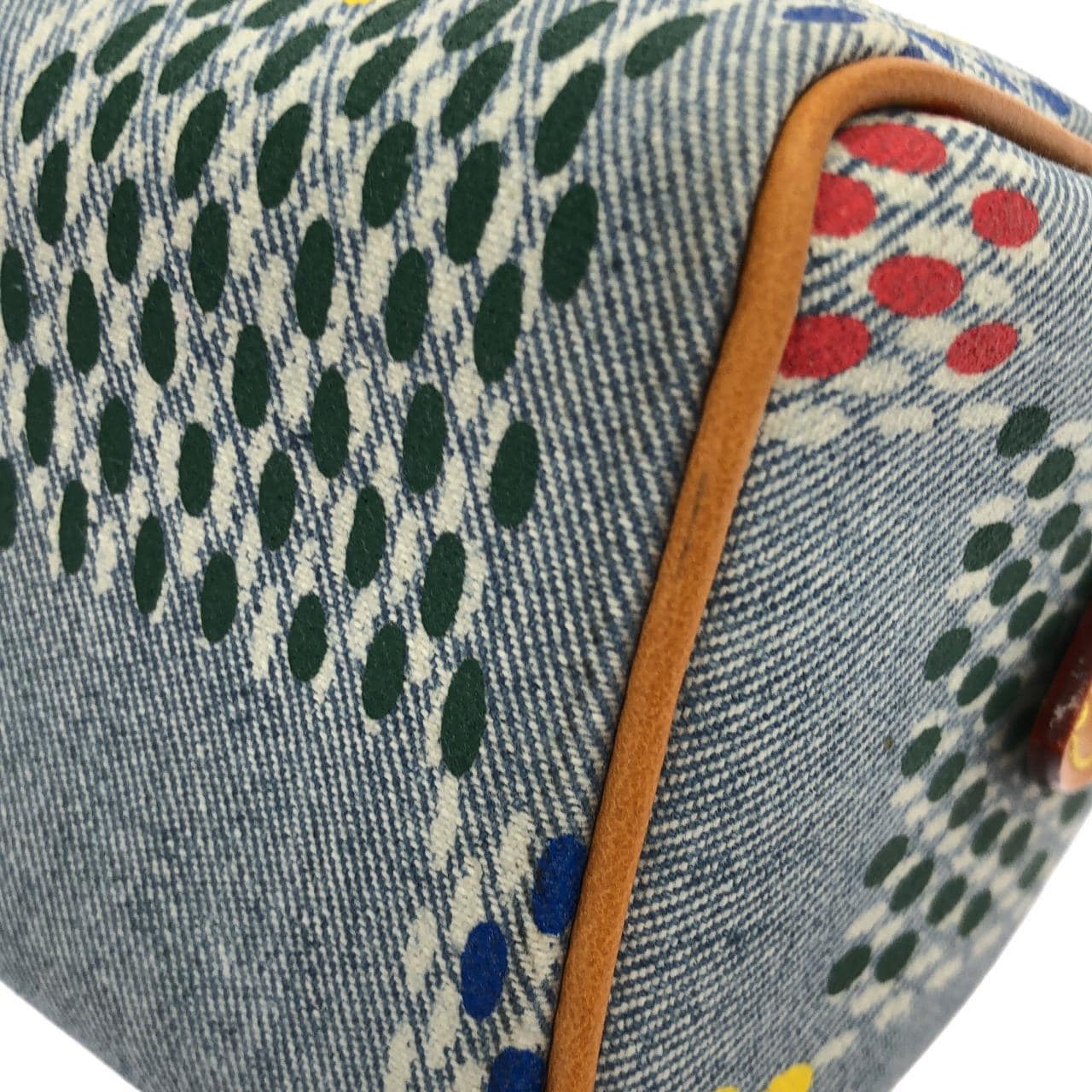 ルイヴィトン LV バース(ダミエ デニム) スピーディ バンドリエール 18cm N00136 ボストンバッグ