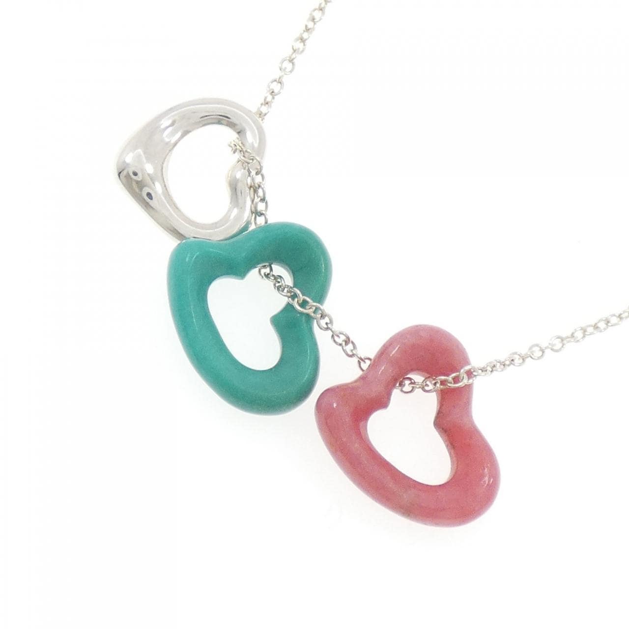 ティファニー オープンハート ネックレス