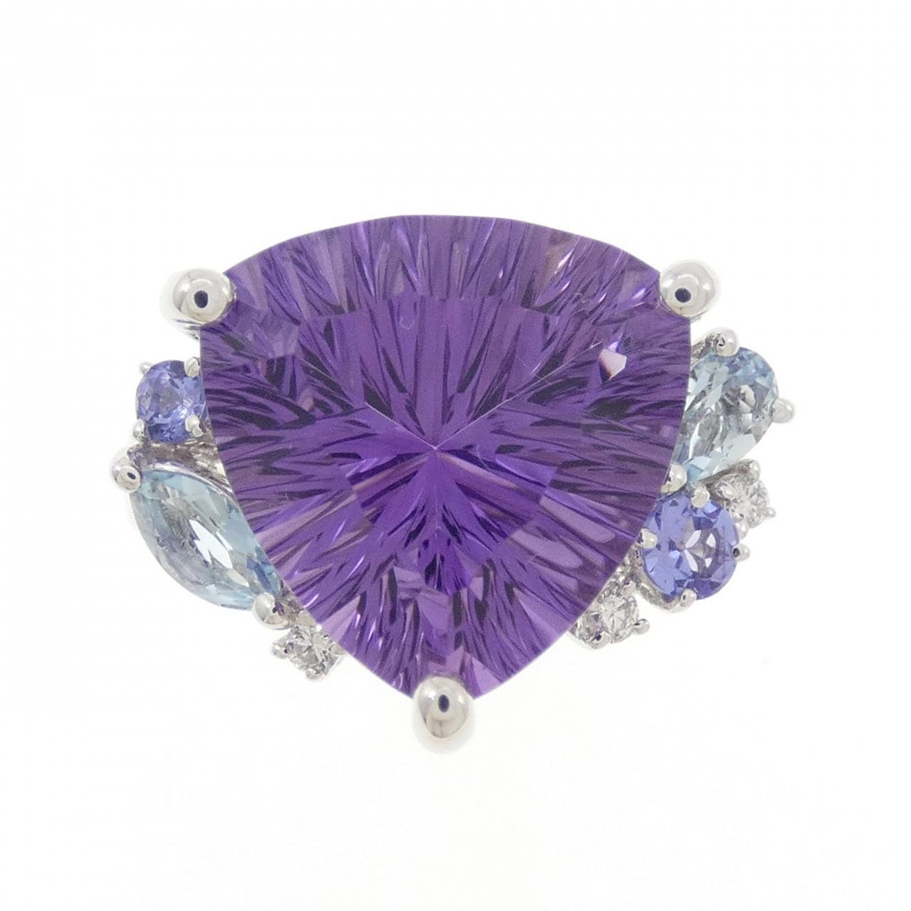 タサキ アメジスト リング 8.04CT
