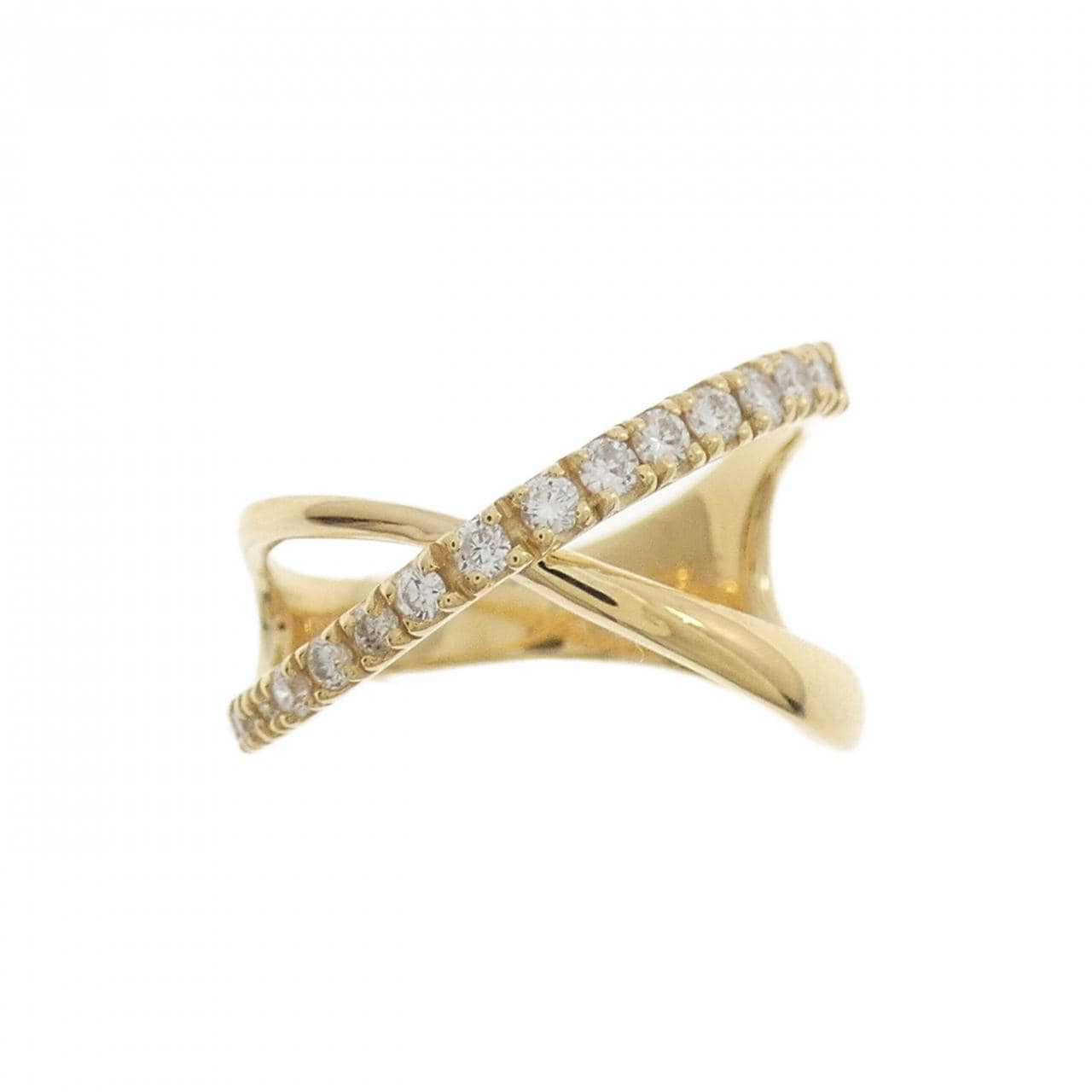 K18YG ダイヤモンド リング 0.15CT