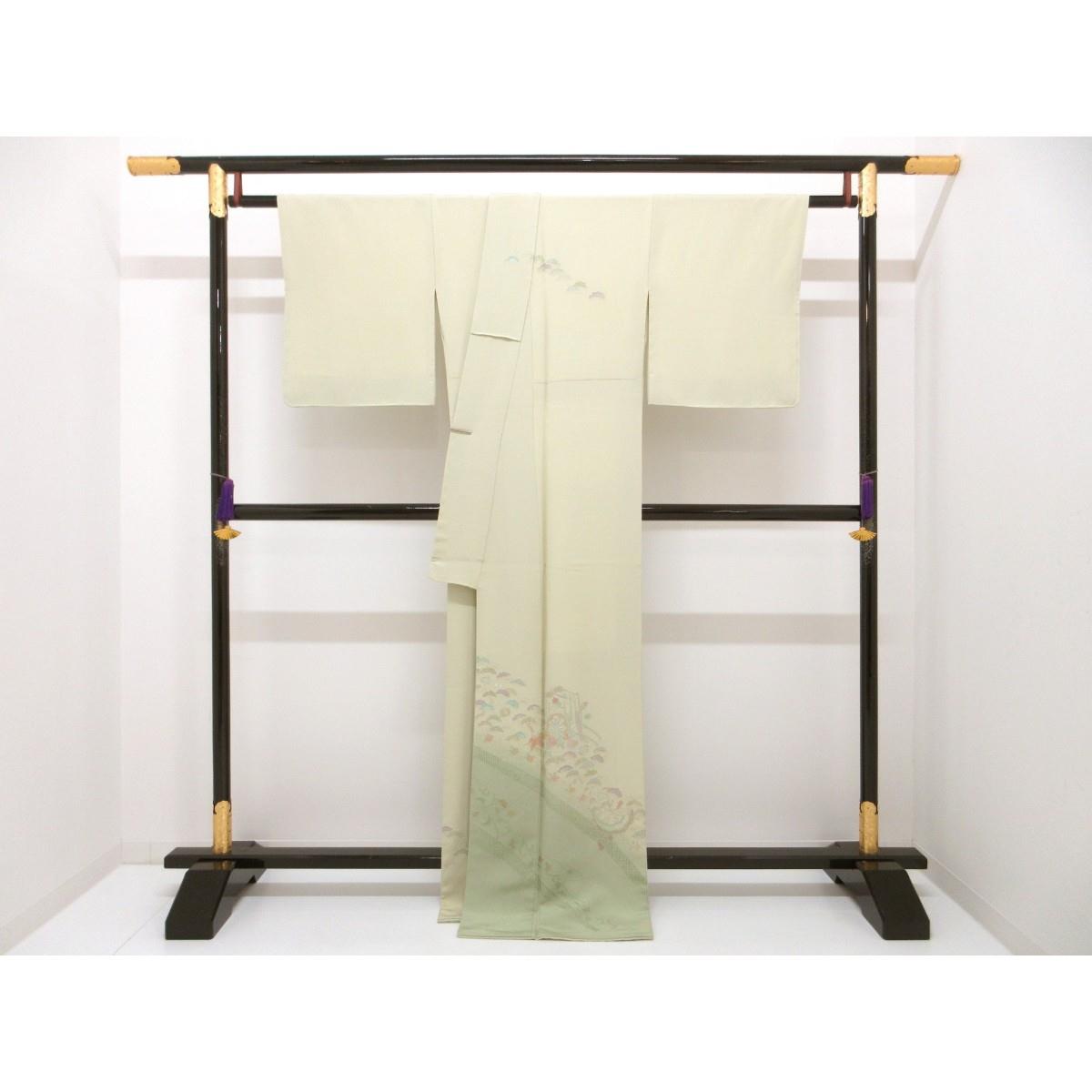 【未使用品】訪問着　刺繍加工ボカシ染