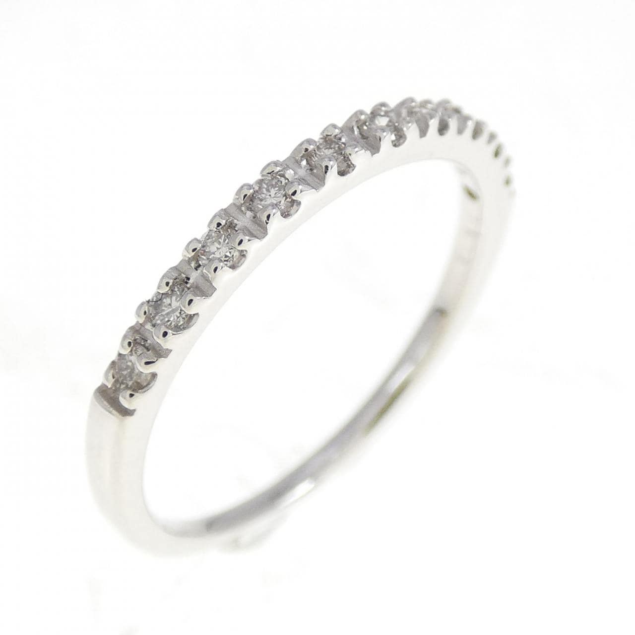 K18WG ダイヤモンド リング 0.10CT