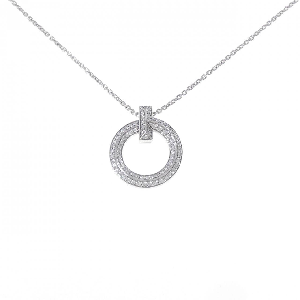 ティファニー Tワン サークル ネックレス 0.72CT