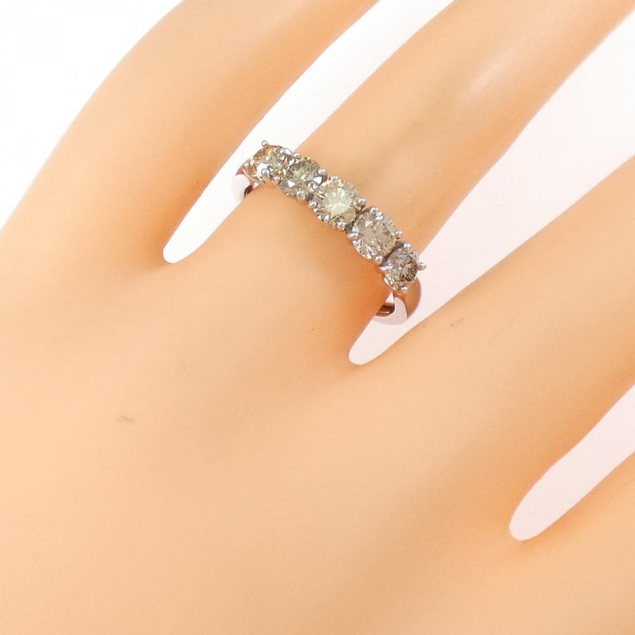 PT950 ダイヤモンド リング 1.00CT