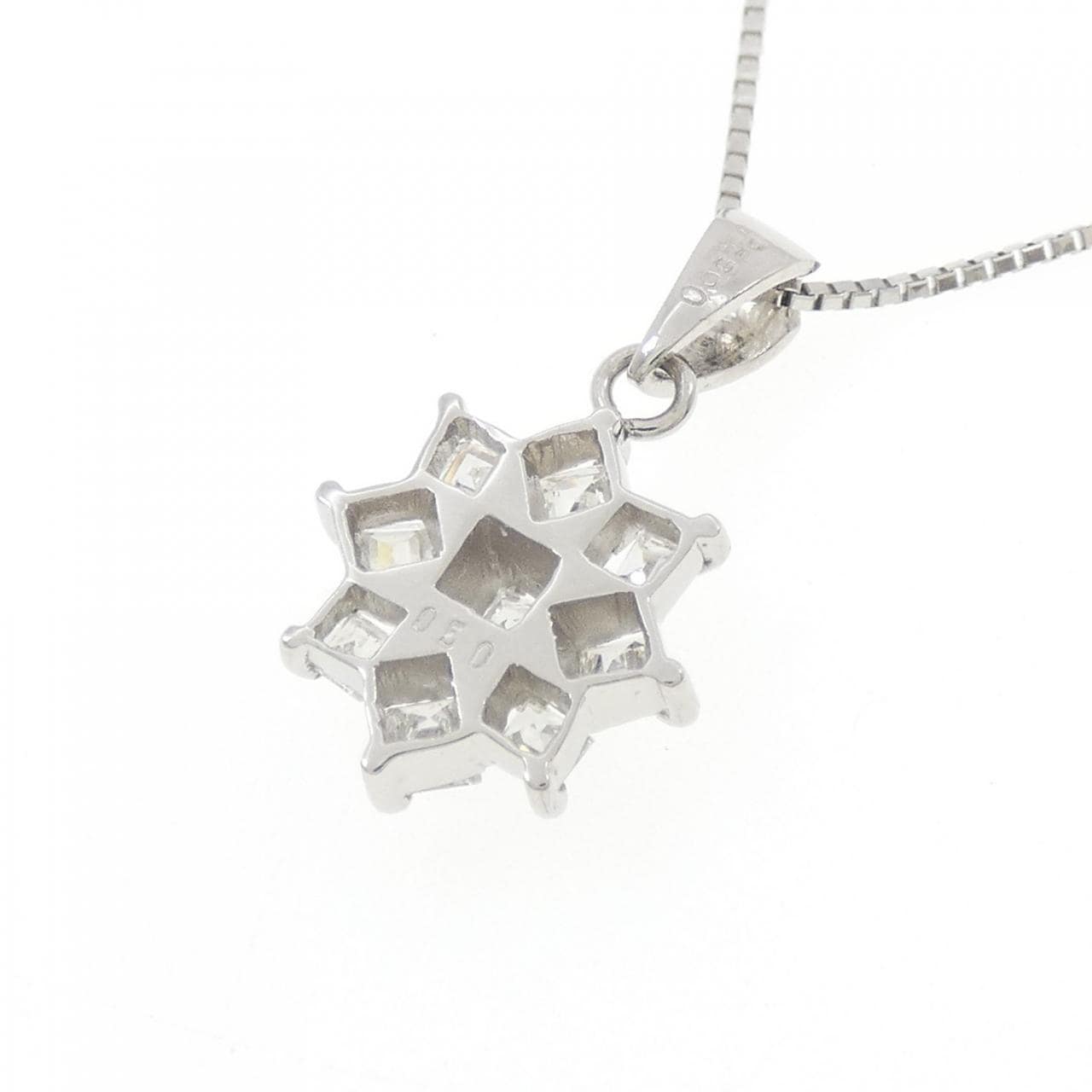 PT900/PT850 Diamond Necklace 0.50CT