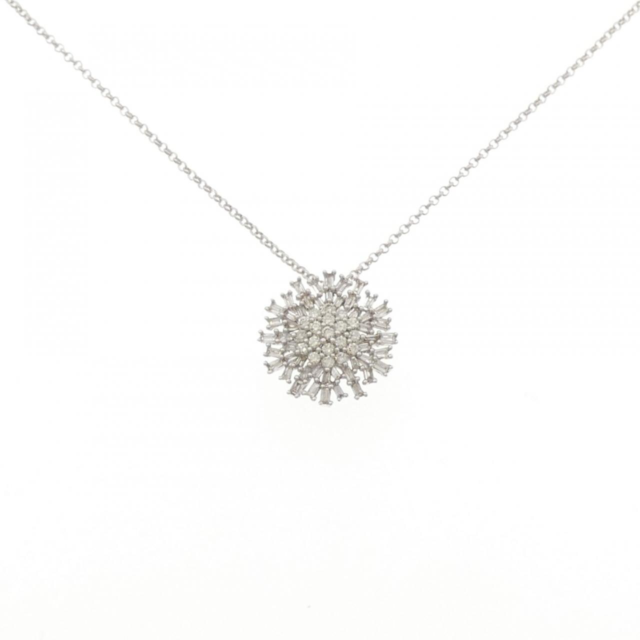 ジーエスティービー ダイヤモンド ネックレス 0.45CT