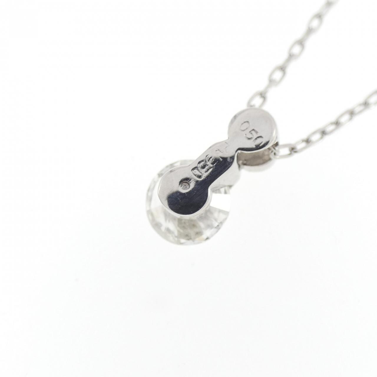 PT950/PT850 ダイヤモンド ネックレス 0.50CT