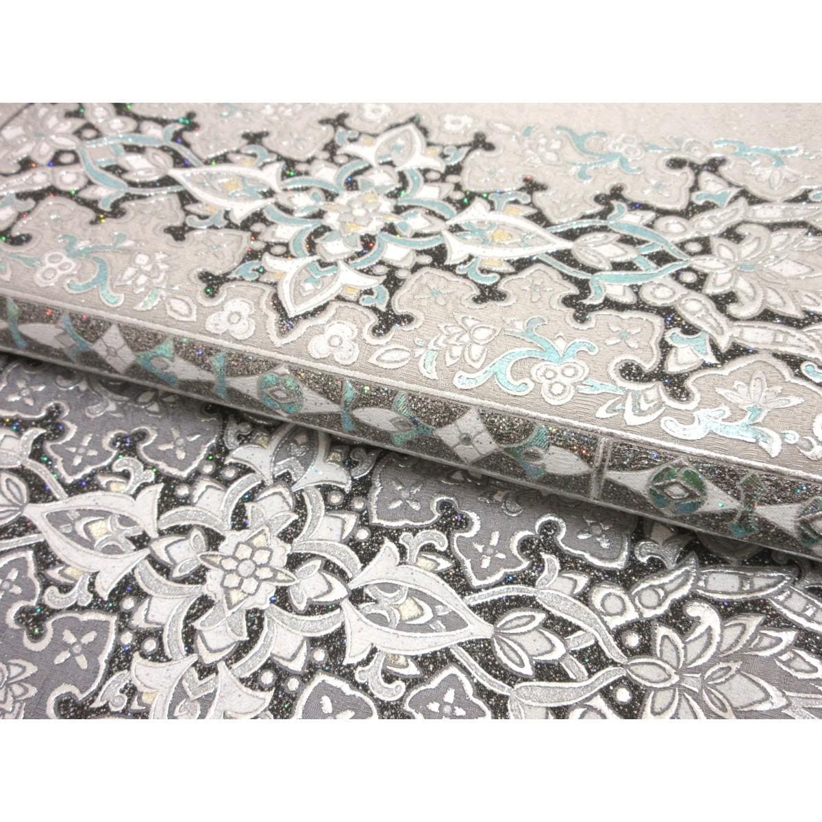 【新品】単衣　訪問着　友禅銀彩加工【和田光正】