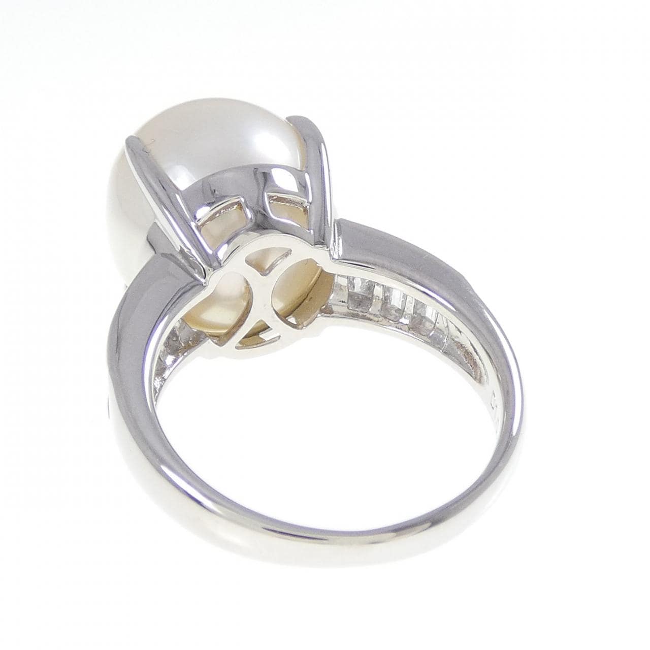 PT900 白蝶パール リング