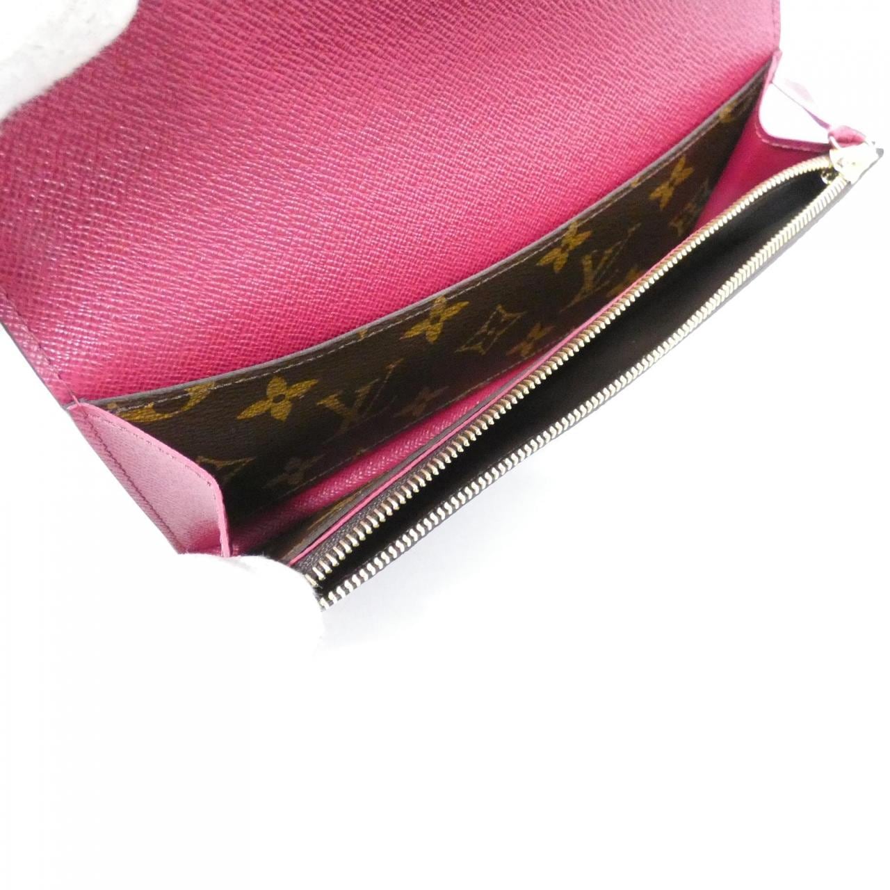 ルイヴィトン モノグラム ポルトフォイユ エミリー M60697 財布