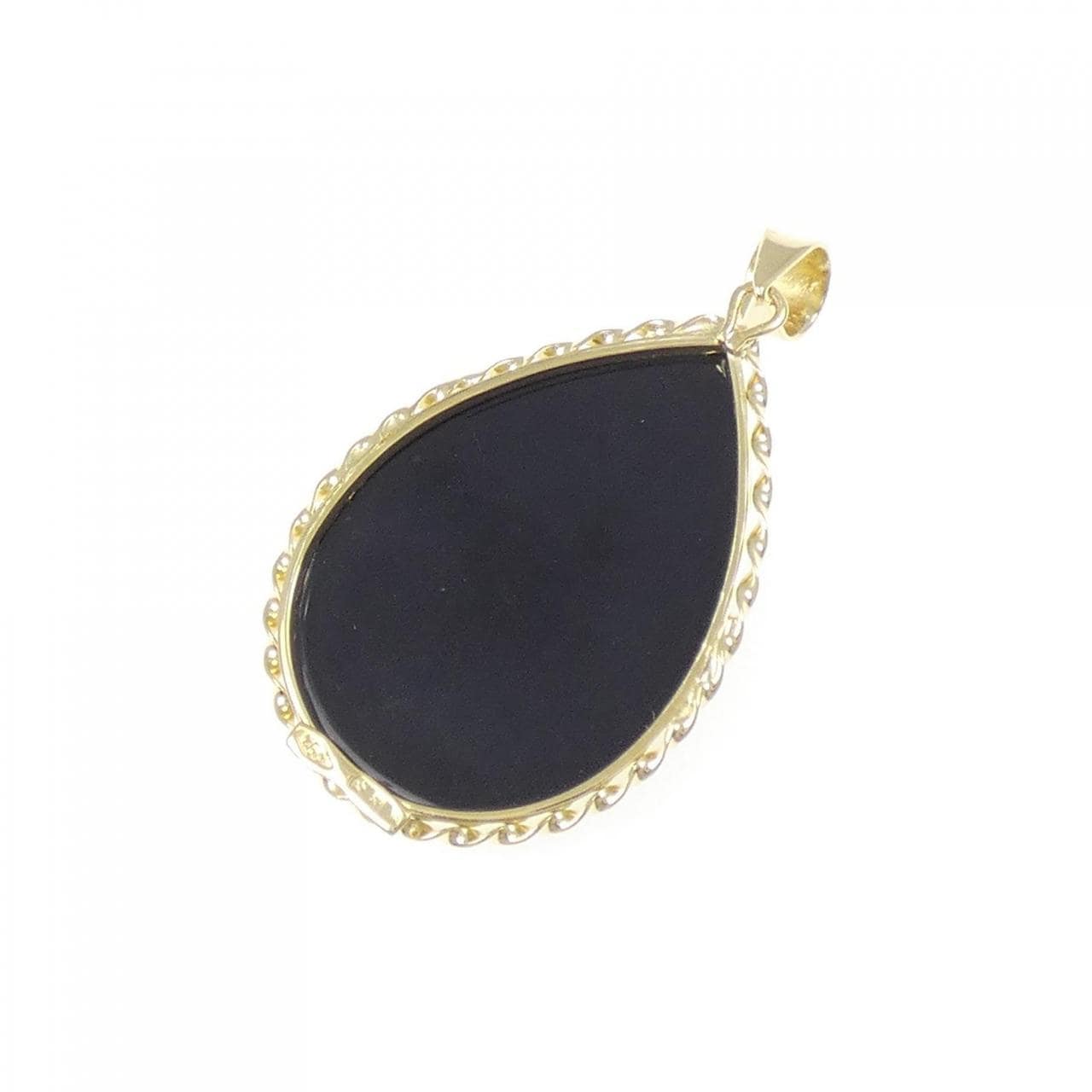 750YG メノウカメオ ペンダント