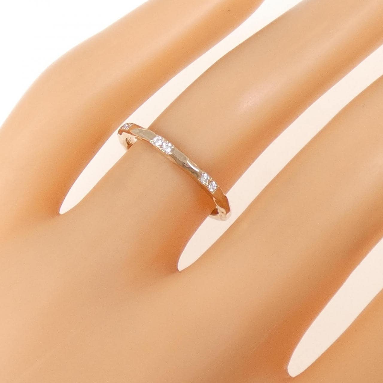 750PG ダイヤモンド リング