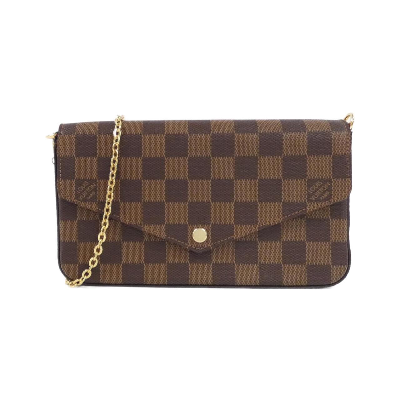 LOUIS VUITTON Damier Pochette Félicie N40492 單肩包