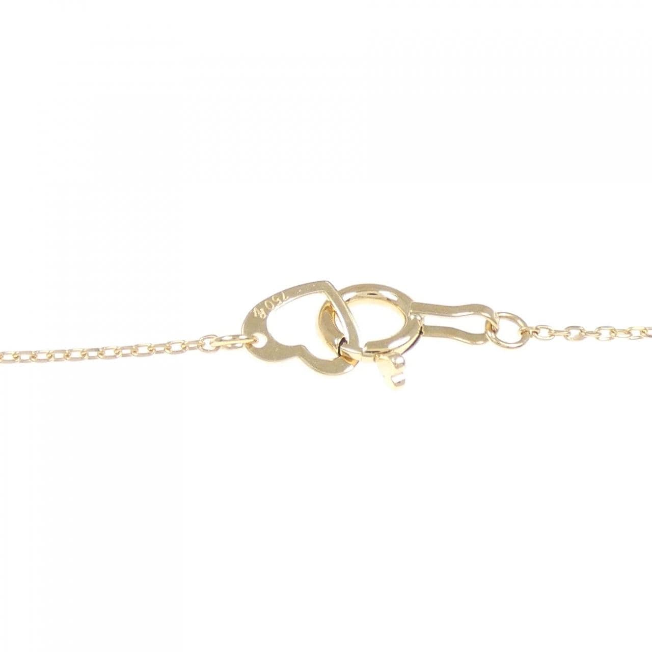 ポンテヴェキオ リボン ルビー ネックレス 0.10CT