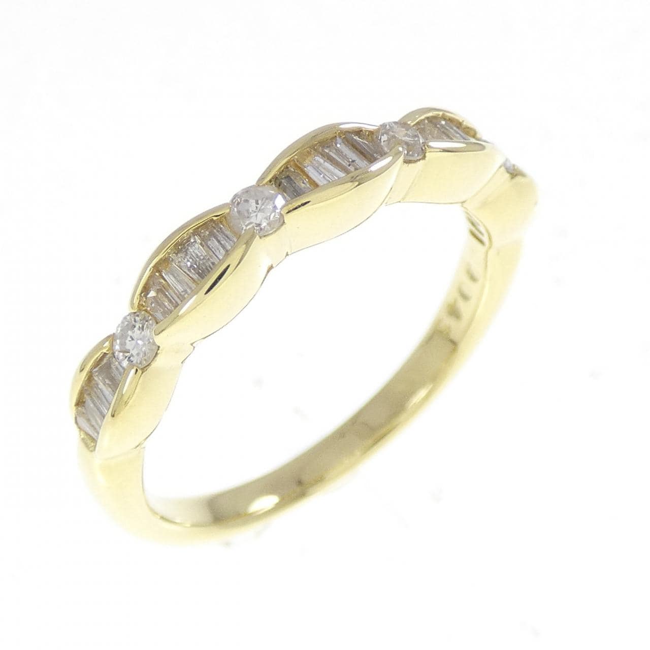 K18YG ダイヤモンド リング 0.43CT