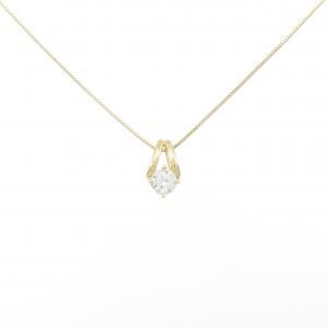 [BRAND NEW] K18YG Diamond Necklace 0.288CT G SI2 VG