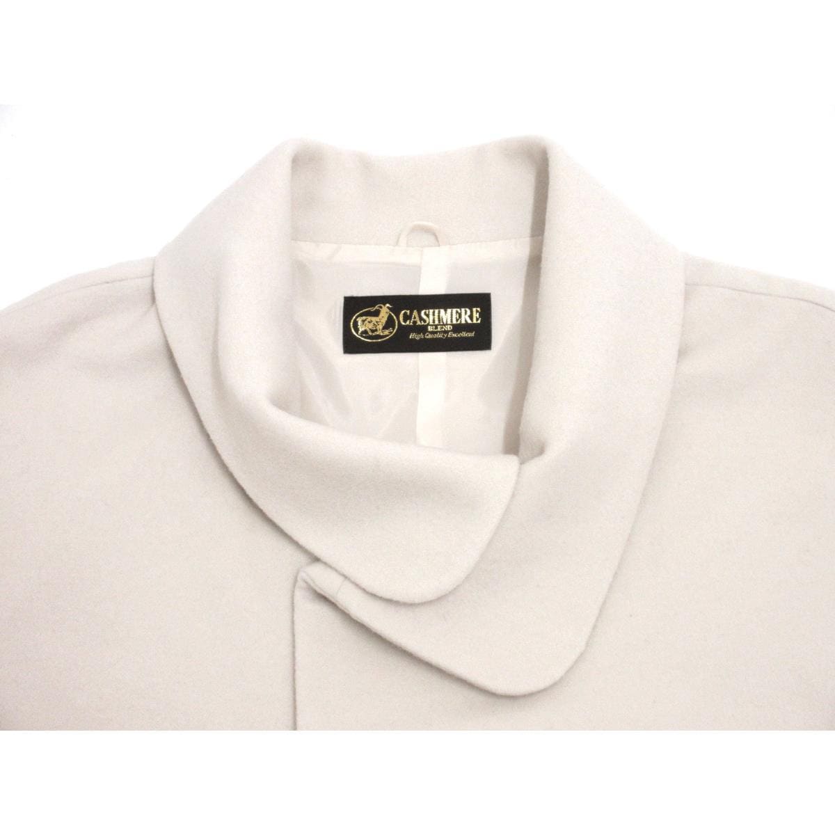 【新品】お洒落コート カシミヤ混ウールケープ