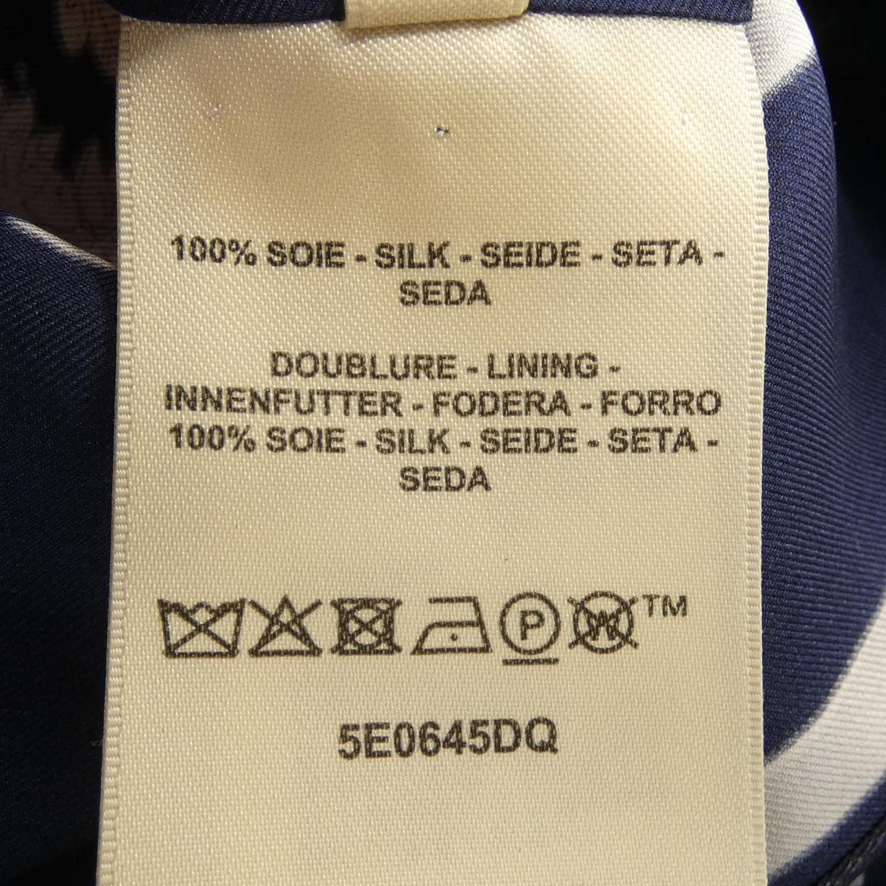 エルメス HERMES BRIDE DE GALA EN FLEURS 5E0645DQ ツイルレーヌ ワンピース