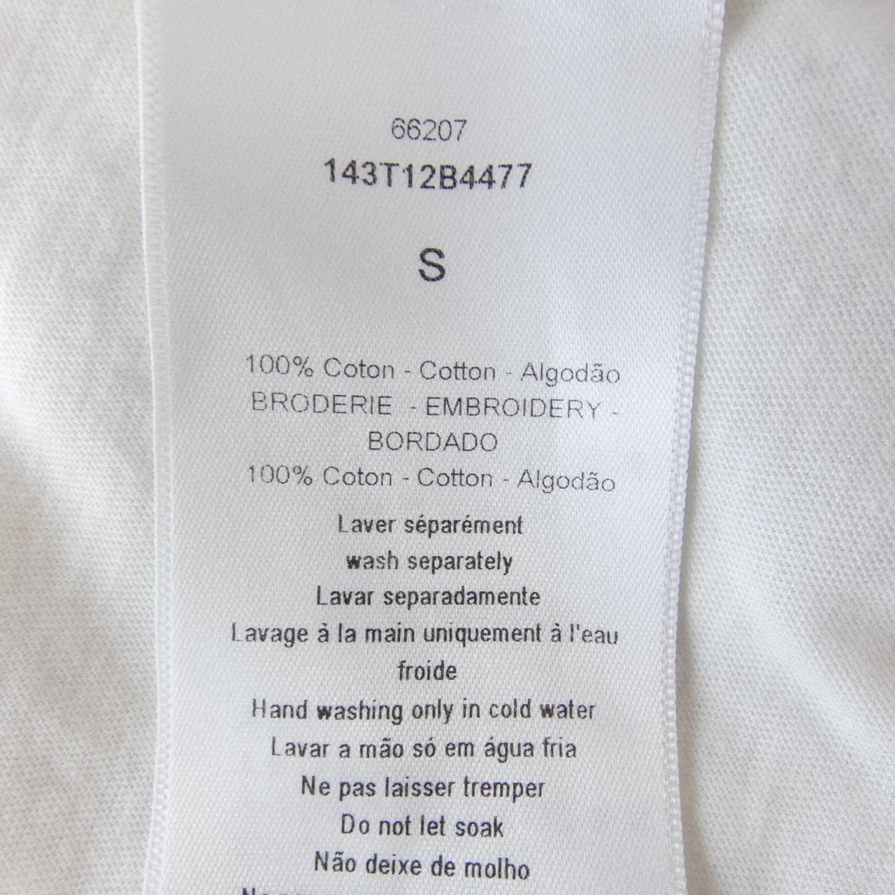 クリスチャンディオール CHRISTIAN DIOR 143T12B4477 Tシャツ
