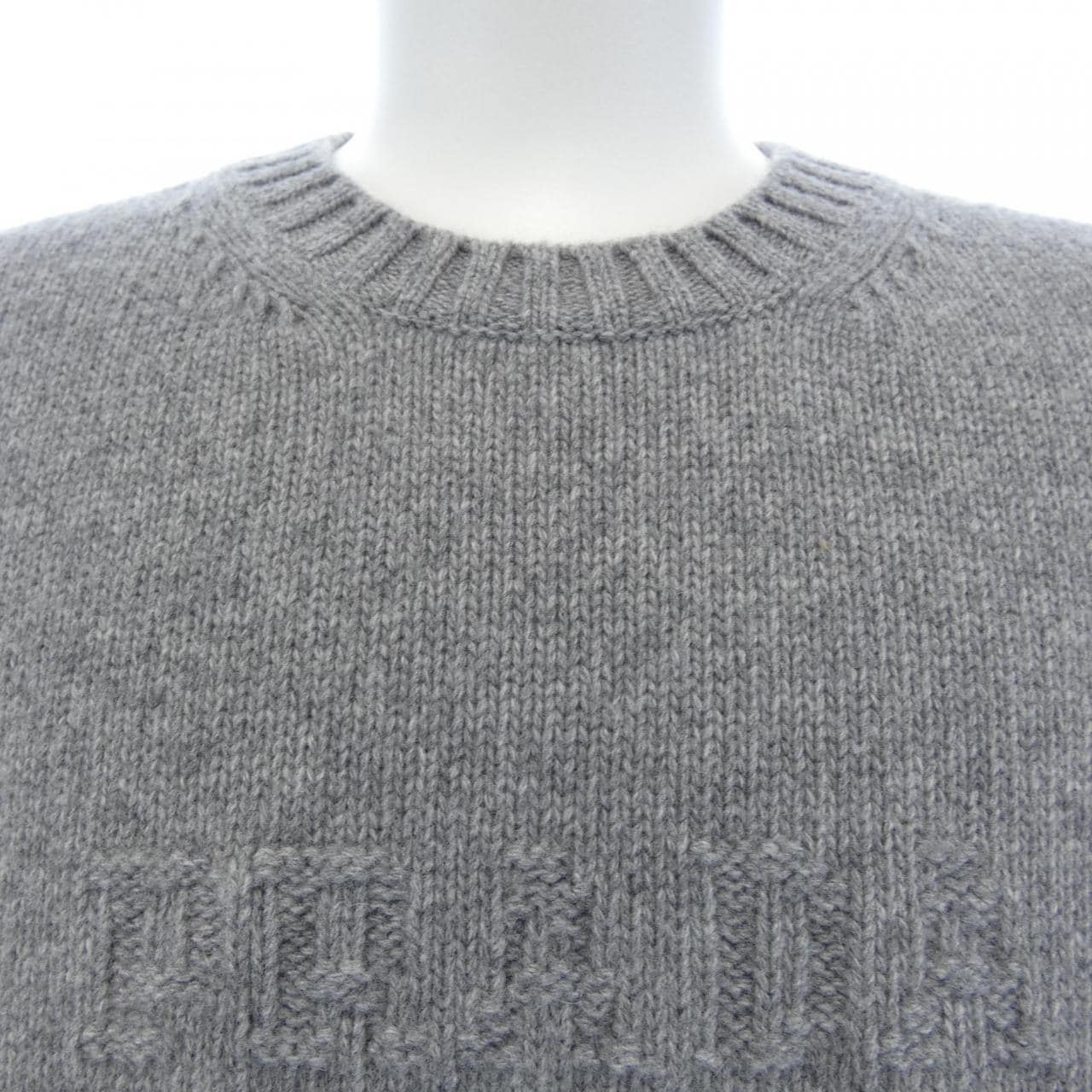 プラダ PRADA ウールxカシミヤ クルーネック セーター UMB645 S232 13HI ニット