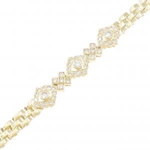 K18YG ダイヤモンド ブレスレット 0.77CT