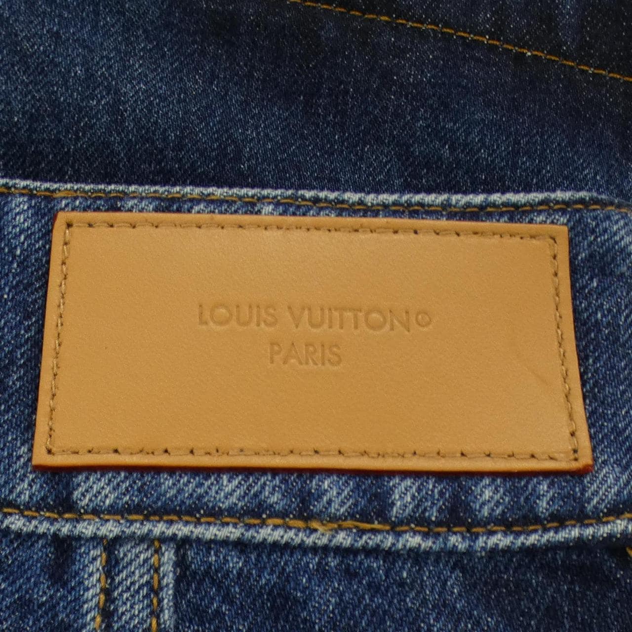 ルイヴィトン LOUIS VUITTON モノグラム アクセント ロウデニム FUSK98GOW スカート