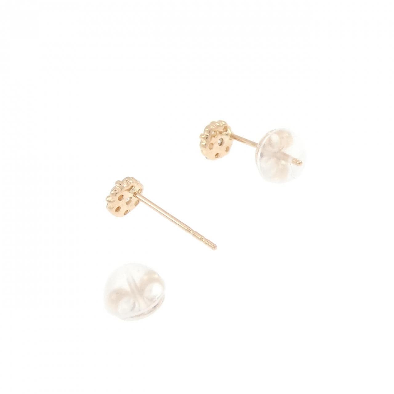 K18PG ダイヤモンド ピアス 0.20CT