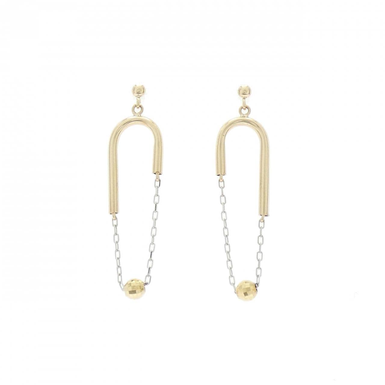 K10YG/K10WG earrings