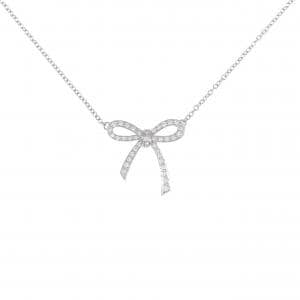 TIFFANY bow mini necklace