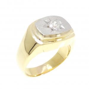 K20/PT900 ダイヤモンド リング 0.519CT