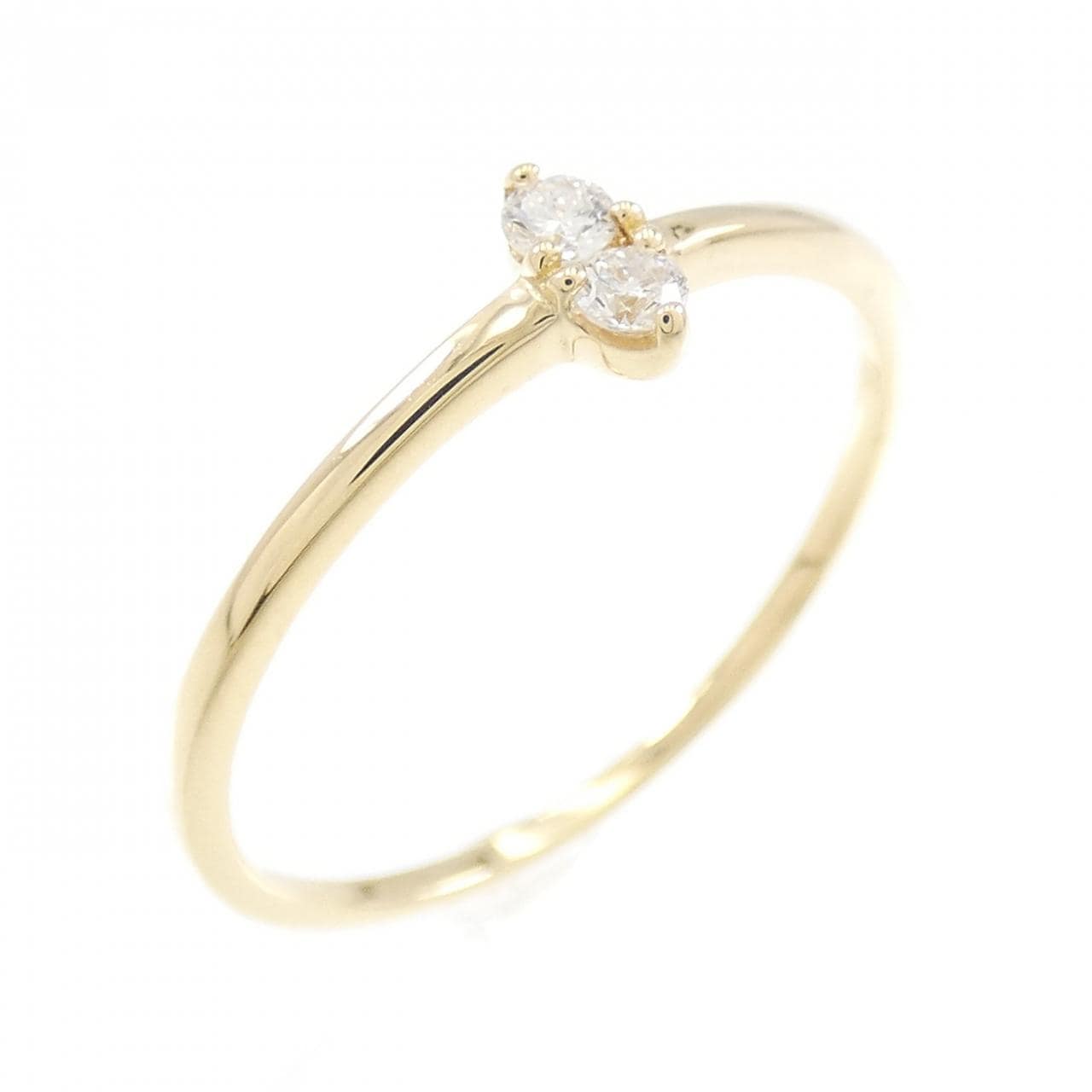 [Remake] K18YG Diamond Ring 0.06CT