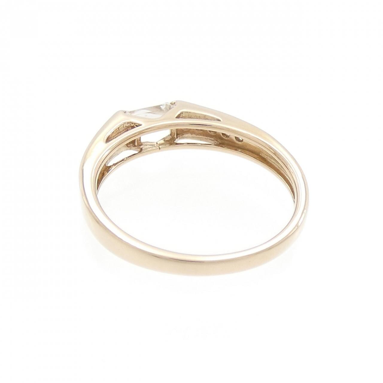 K18PG ダイヤモンド リング 0.33CT