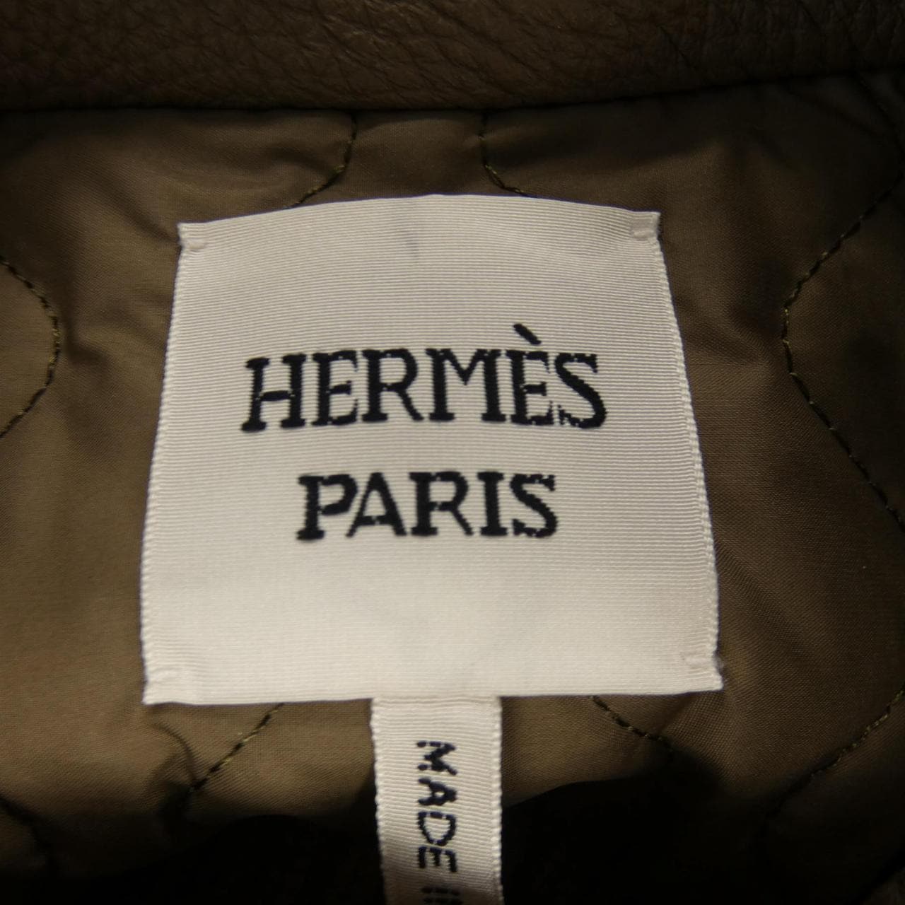 HERMES HERMES Leather Jacket