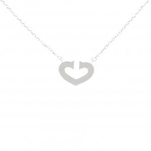 カルティエ Cハート ネックレス