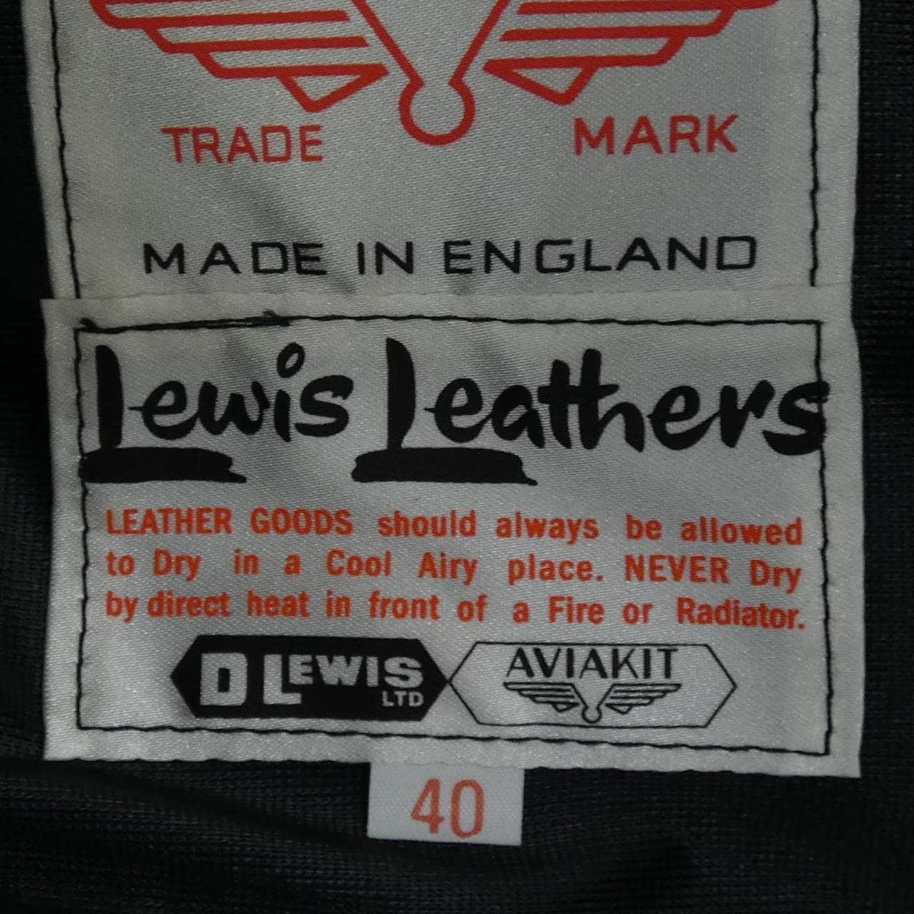 ルイスレザー LEWIS LEATHERS サイクロン レザーライダースジャケット