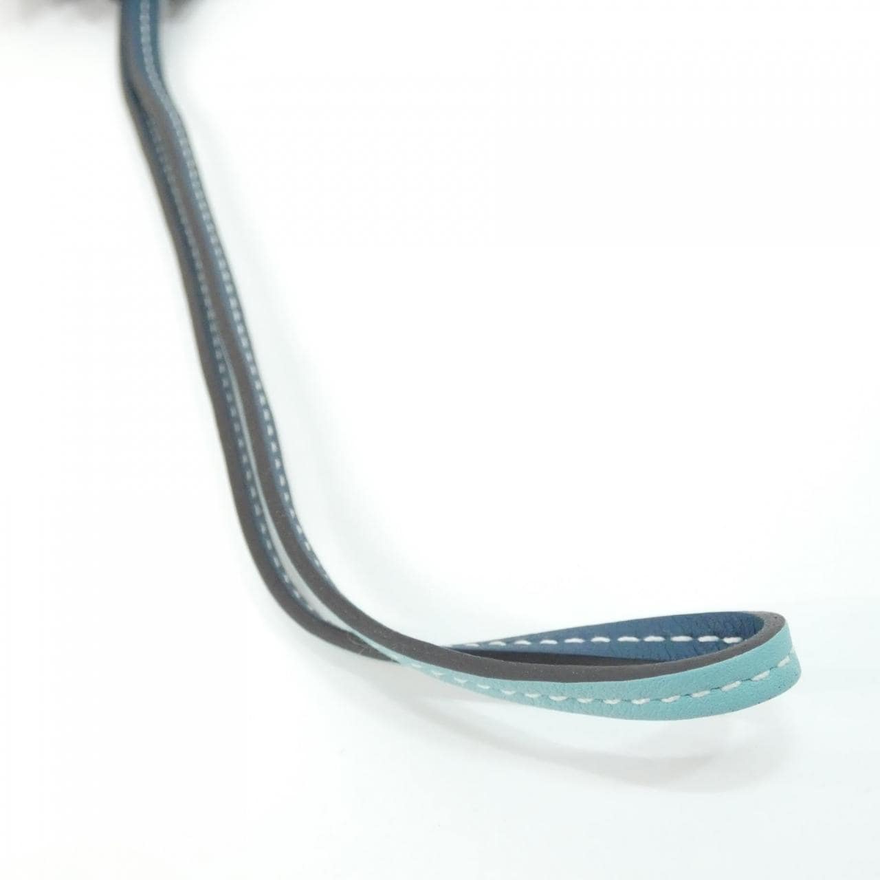 エルメス パドック シュバル バイカラー 067303CA バッグチャーム