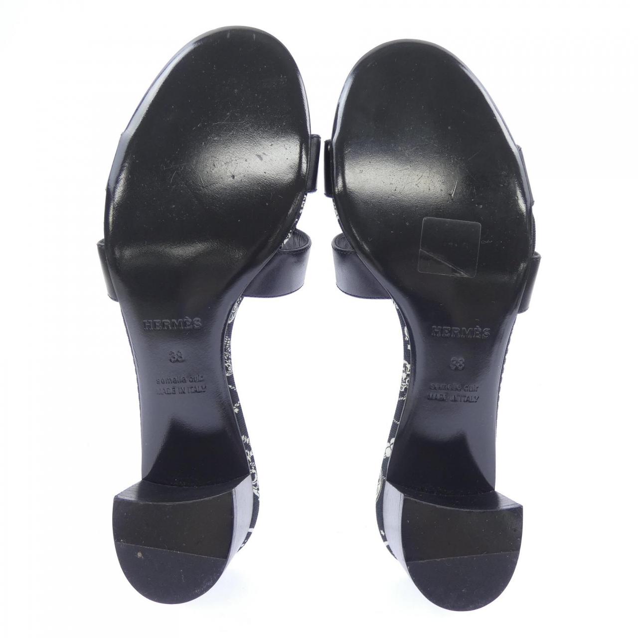 エルメス HERMES オアジス OASIS LES CLES BANDANA 202205Z サンダル