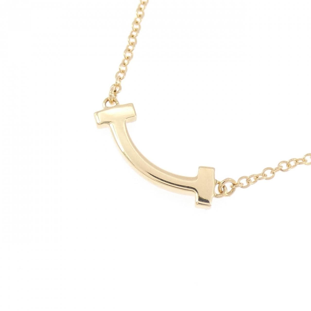 ティファニー Tスマイル ミニ ネックレス