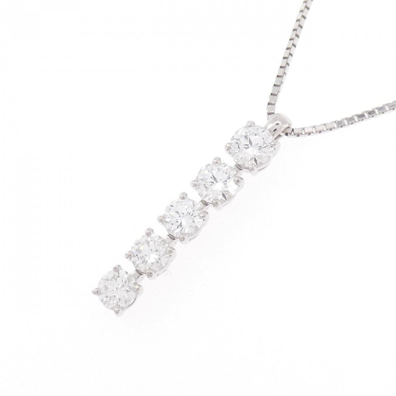 タサキ ダイヤモンド ネックレス 0.77CT