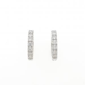 PT900 ダイヤモンド ピアス 0.50CT