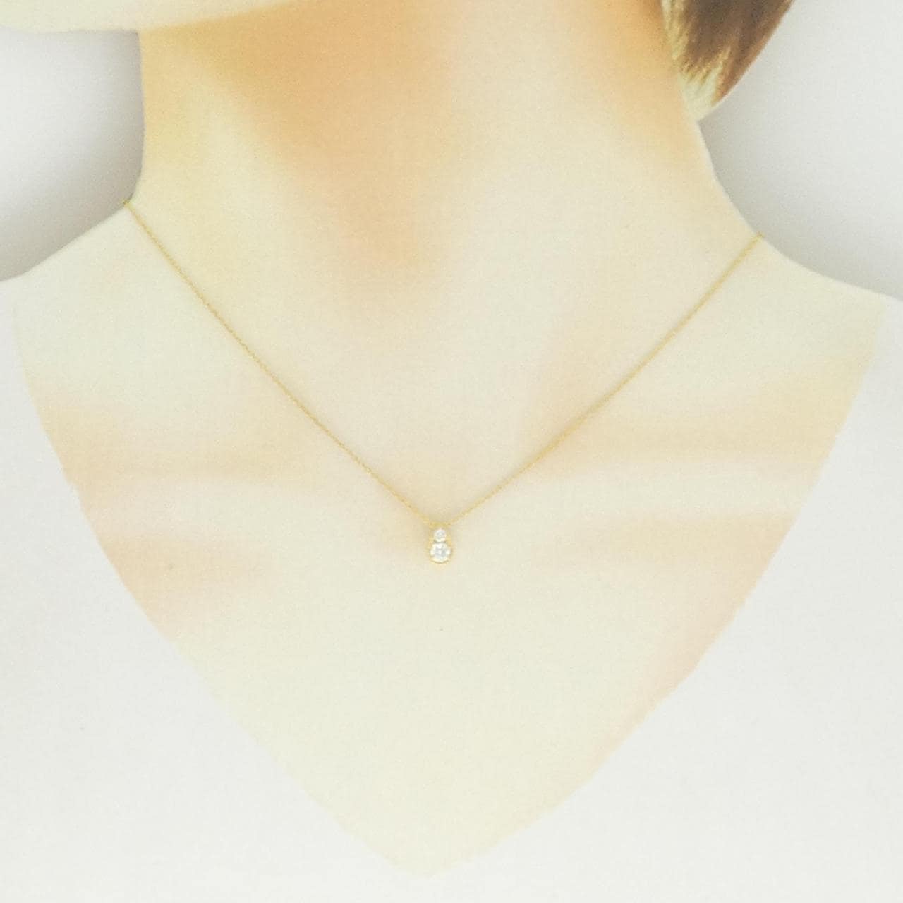 サ バース ヴィクトリアフォールズ ダイヤモンド ネックレス 0.18CT
