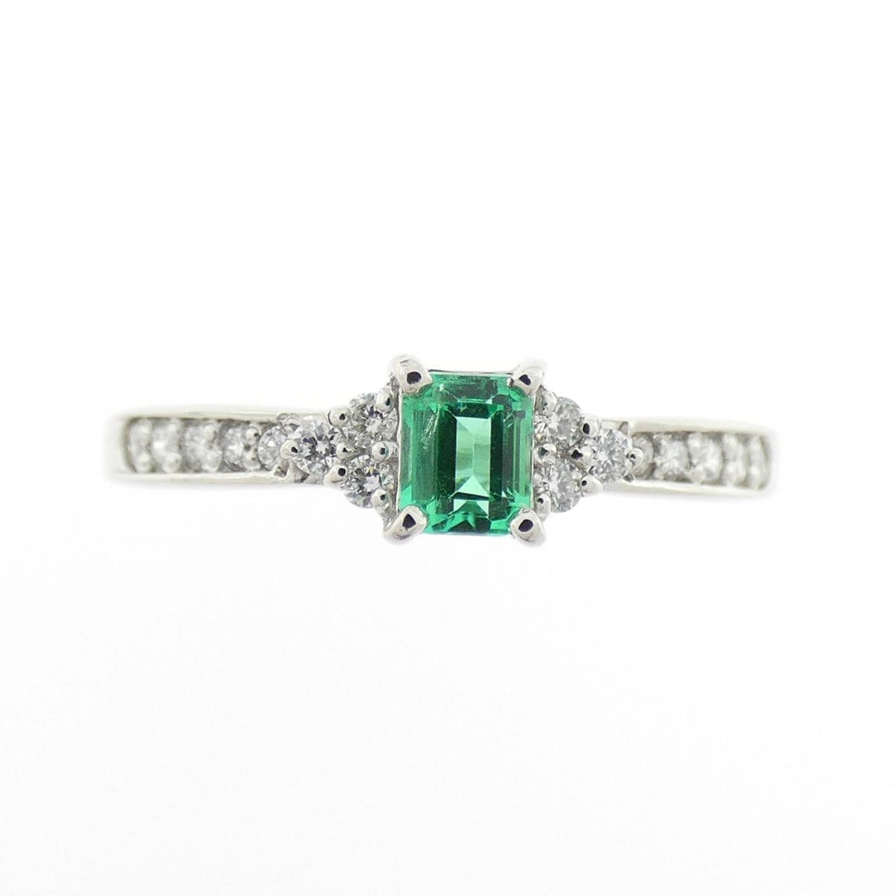 PT900 エメラルド リング 0.15CT