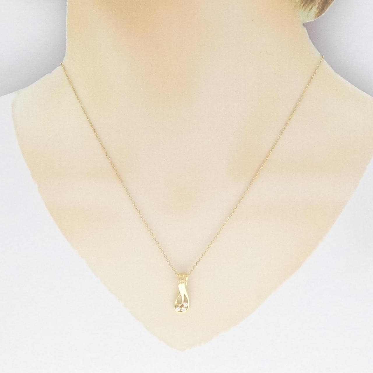 ミキモト ダイヤモンド ネックレス 0.07CT