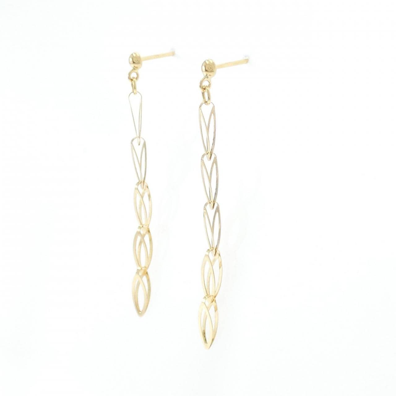 K18YG earrings