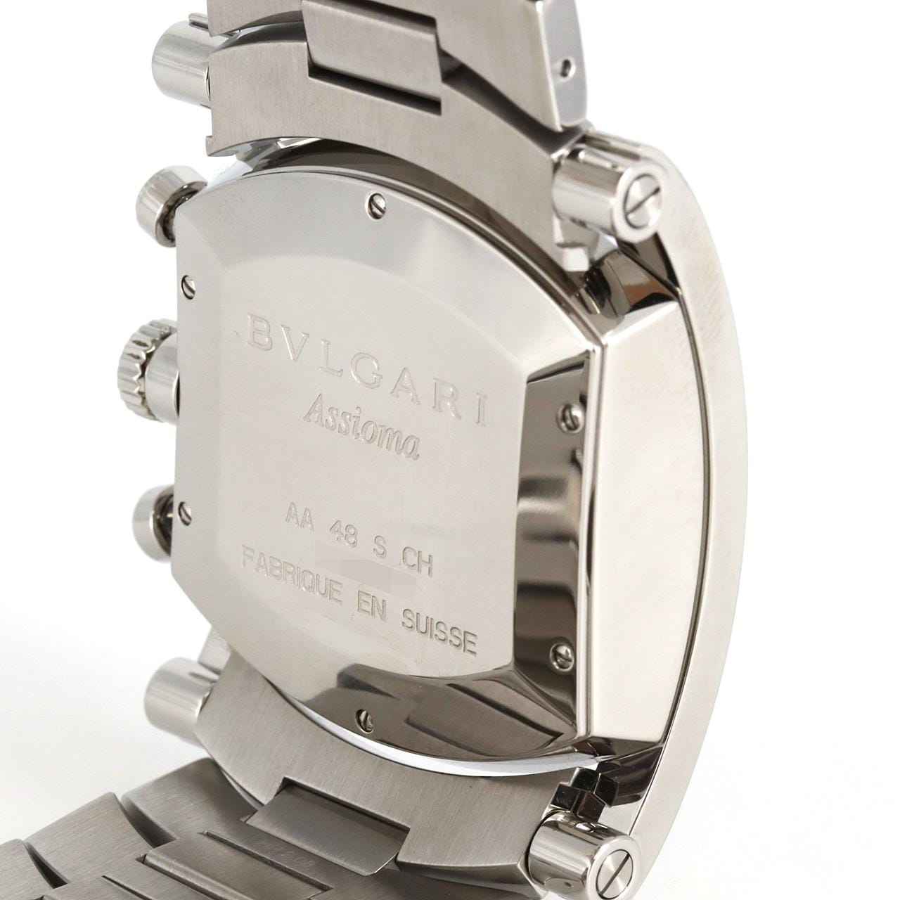 BVLGARI Show Macronograph AA48SCH/AA48BSSDCH/AT SS自動上弦